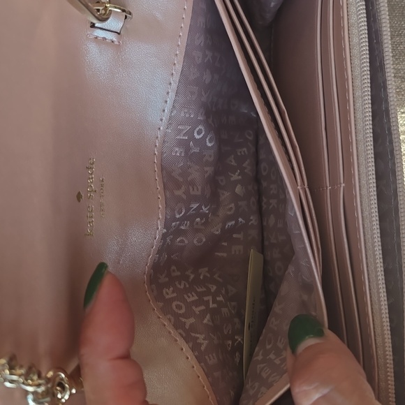 KATE SPADE Milou Sunset Lane Glitter Clutch/Wallet - Picture 10 of 13